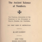 The Ancient Science of Numbers 1908